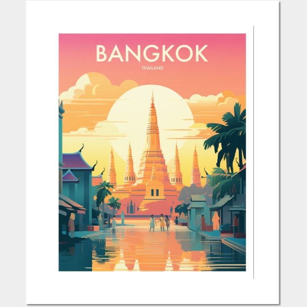 BANGKOK Wall Art by MarkedArtPrints